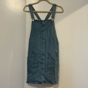 Topshop overall dress